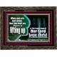 YOU ARE LIFTED UP IN CHRIST JESUS  Custom Christian Artwork Wooden Frame  GWGLORIOUS10310  