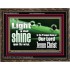 THE LIGHT SHINE UPON THEE  Custom Wall Décor  GWGLORIOUS10314  "45X33"