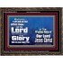 HIS GLORY SHALL BE SEEN UPON YOU  Custom Art and Wall Décor  GWGLORIOUS10315  "45X33"