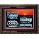 THE FEAR OF THE LORD BEGINNING OF WISDOM  Inspirational Bible Verses Wooden Frame  GWGLORIOUS10337  