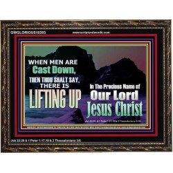 THOU SHALL SAY LIFTING UP  Ultimate Inspirational Wall Art Picture  GWGLORIOUS10353  "45X33"