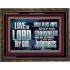 WALK IN ALL THE WAYS OF THE LORD  Righteous Living Christian Wooden Frame  GWGLORIOUS10375  "45X33"