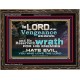 HATE EVIL YOU WHO LOVE THE LORD  Children Room Wall Wooden Frame  GWGLORIOUS10378  