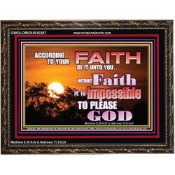 ACCORDING TO YOUR FAITH BE IT UNTO YOU  Children Room  GWGLORIOUS10387  