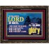 I WILL FILL THIS HOUSE WITH GLORY  Righteous Living Christian Wooden Frame  GWGLORIOUS10420  "45X33"