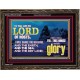 I WILL FILL THIS HOUSE WITH GLORY  Righteous Living Christian Wooden Frame  GWGLORIOUS10420  