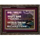 CASTING YOUR CARE UPON HIM FOR HE CARETH FOR YOU  Sanctuary Wall Wooden Frame  GWGLORIOUS10424  