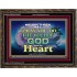 DO THE WILL OF GOD FROM THE HEART  Unique Scriptural Wooden Frame  GWGLORIOUS10426  "45X33"