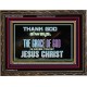 THANKING GOD ALWAYS OPENS GREATER DOOR  Scriptural Décor Wooden Frame  GWGLORIOUS10442  