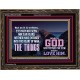 WHAT THE LORD GOD HAS PREPARE FOR THOSE WHO LOVE HIM  Scripture Wooden Frame Signs  GWGLORIOUS10453  