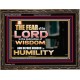 BEFORE HONOUR IS HUMILITY  Scriptural Wooden Frame Signs  GWGLORIOUS10455  