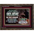 IN MY NAME SHALL THEY CAST OUT DEVILS  Christian Quotes Wooden Frame  GWGLORIOUS10460  "45X33"