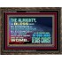 DO YOU WANT BLESSINGS OF THE DEEP  Christian Quote Wooden Frame  GWGLORIOUS10463  "45X33"