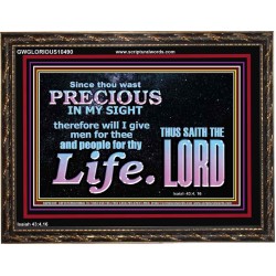 YOU ARE PRECIOUS IN THE SIGHT OF THE LIVING GOD  Modern Christian Wall Décor  GWGLORIOUS10490  "45X33"