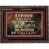 CROWN OF GLORY THAT FADETH NOT BE SOBER BE VIGILANT  Contemporary Christian Paintings Wooden Frame  GWGLORIOUS10501  "45X33"