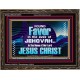 FOUND FAVOUR IN THE EYES OF JEHOVAH  Religious Art Wooden Frame  GWGLORIOUS10515  