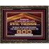 DO NOT LUST AFTER EVIL THINGS  Children Room Wall Wooden Frame  GWGLORIOUS10527  "45X33"