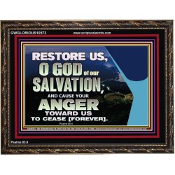 GOD OF OUR SALVATION  Scripture Wall Art  GWGLORIOUS10573  "45X33"