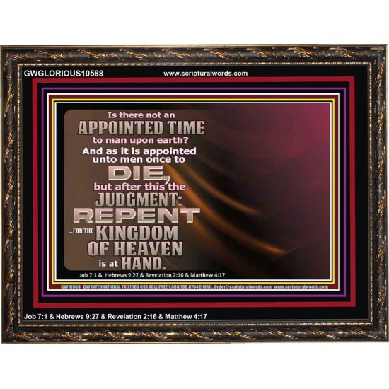 AN APPOINTED TIME TO MAN UPON EARTH  Art & Wall Décor  GWGLORIOUS10588  