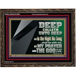 DEEP CALLETH UNTO DEEP  Modern Wall Art  GWGLORIOUS10591  "45X33"