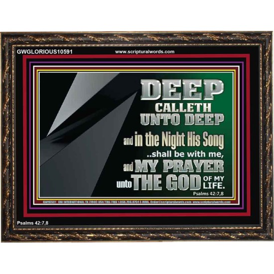 DEEP CALLETH UNTO DEEP  Modern Wall Art  GWGLORIOUS10591  