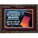 THE KINGDOM OF HEAVEN SUFFERETH VIOLENCE AND THE VIOLENT TAKE IT BY FORCE  Christian Quote Wooden Frame  GWGLORIOUS10597  