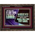 YOU WILL DEFEAT THOSE WHO ATTACK YOU  Custom Inspiration Scriptural Art Wooden Frame  GWGLORIOUS10615B  "45X33"