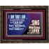 I AM THAT I AM GREAT AND MIGHTY GOD  Bible Verse for Home Wooden Frame  GWGLORIOUS10625  "45X33"