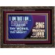 I AM THAT I AM GREAT AND MIGHTY GOD  Bible Verse for Home Wooden Frame  GWGLORIOUS10625  