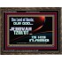 THE LORD OF HOSTS JEHOVAH TZVA'OT IS HIS NAME  Bible Verse for Home Wooden Frame  GWGLORIOUS10634  "45X33"