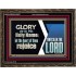 THE HEART OF THEM THAT SEEK THE LORD REJOICE  Righteous Living Christian Wooden Frame  GWGLORIOUS10657  "45X33"