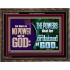 THERE IS NO POWER BUT OF GOD THE POWERS THAT BE ARE ORDAINED OF GOD  Church Wooden Frame  GWGLORIOUS10686  "45X33"