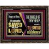 O PEOPLE SAVED BY THE LORD  Children Room Wall Wooden Frame  GWGLORIOUS10699  "45X33"