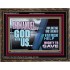 IMMANUEL..GOD WITH US MIGHTY TO SAVE  Unique Power Bible Wooden Frame  GWGLORIOUS10712  "45X33"