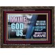 IMMANUEL..GOD WITH US MIGHTY TO SAVE  Unique Power Bible Wooden Frame  GWGLORIOUS10712  