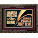 JEHOVAHSHALOM THE LORD OUR PEACE PRINCE OF PEACE  Church Wooden Frame  GWGLORIOUS10716  