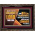 DILIGENTLY KEEP THE COMMANDMENTS OF THE LORD OUR GOD  Ultimate Inspirational Wall Art Wooden Frame  GWGLORIOUS10719  "45X33"