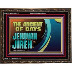 THE ANCIENT OF DAYS JEHOVAH JIREH  Scriptural Décor  GWGLORIOUS10732  "45X33"
