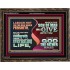 LABOUR NOT FOR THE MEAT WHICH PERISHETH  Bible Verse Wooden Frame  GWGLORIOUS10741  "45X33"