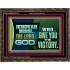 JEHOVAHNISSI THE LORD GOD WHO GIVE YOU THE VICTORY  Bible Verses Wall Art  GWGLORIOUS10774  "45X33"