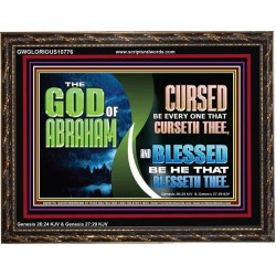BLESSED BE HE THAT BLESSETH THEE  Religious Wall Art   GWGLORIOUS10776  "45X33"