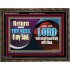 THE LORD HATH DEALT BOUNTIFULLY WITH THEE  Contemporary Christian Art Wooden Frame  GWGLORIOUS10792  "45X33"