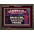 LET THE WICKEDNESS OF THE WICKED COME TO AN END HEAL ME O LORD  Scripture Art Wooden Frame  GWGLORIOUS10796  "45X33"