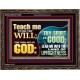 THY SPIRIT IS GOOD LEAD ME INTO THE LAND OF UPRIGHTNESS  Unique Power Bible Wooden Frame  GWGLORIOUS11924  