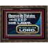 OBSERVE HIS STATUES AND KEEP HIS LAWS  Righteous Living Christian Wooden Frame  GWGLORIOUS12021  "45X33"