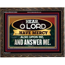 HAVE MERCY ALSO UPON ME AND ANSWER ME  Eternal Power Wooden Frame  GWGLORIOUS12022  "45X33"