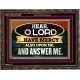 HAVE MERCY ALSO UPON ME AND ANSWER ME  Eternal Power Wooden Frame  GWGLORIOUS12022  