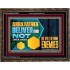 DELIVER ME NOT OVER UNTO THE WILL OF MINE ENEMIES  Children Room Wall Wooden Frame  GWGLORIOUS12024  "45X33"