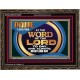 THE WORD OF THE LORD IS FOREVER SETTLED  Ultimate Inspirational Wall Art Wooden Frame  GWGLORIOUS12035  