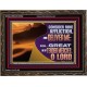 CONSIDER MINE AFFLICTION O LORD  Christian Artwork Glass Wooden Frame  GWGLORIOUS12052  